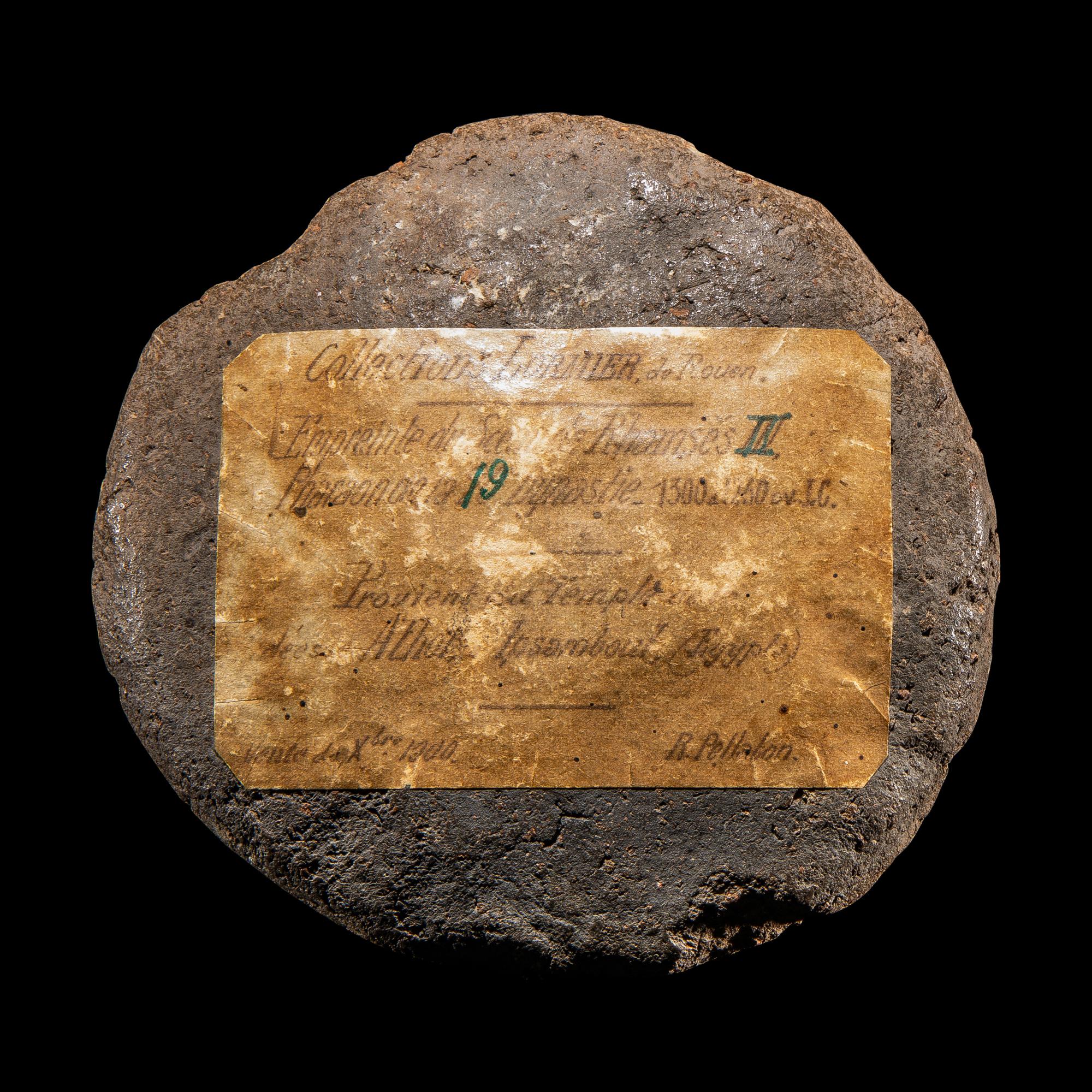 An Egyptian Terracotta Seal for Rameses II