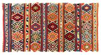 A Shirvan Kilim Wool Rug 8 feet 10 inches x 4 feet 7 inches. — CIRCA 1880
