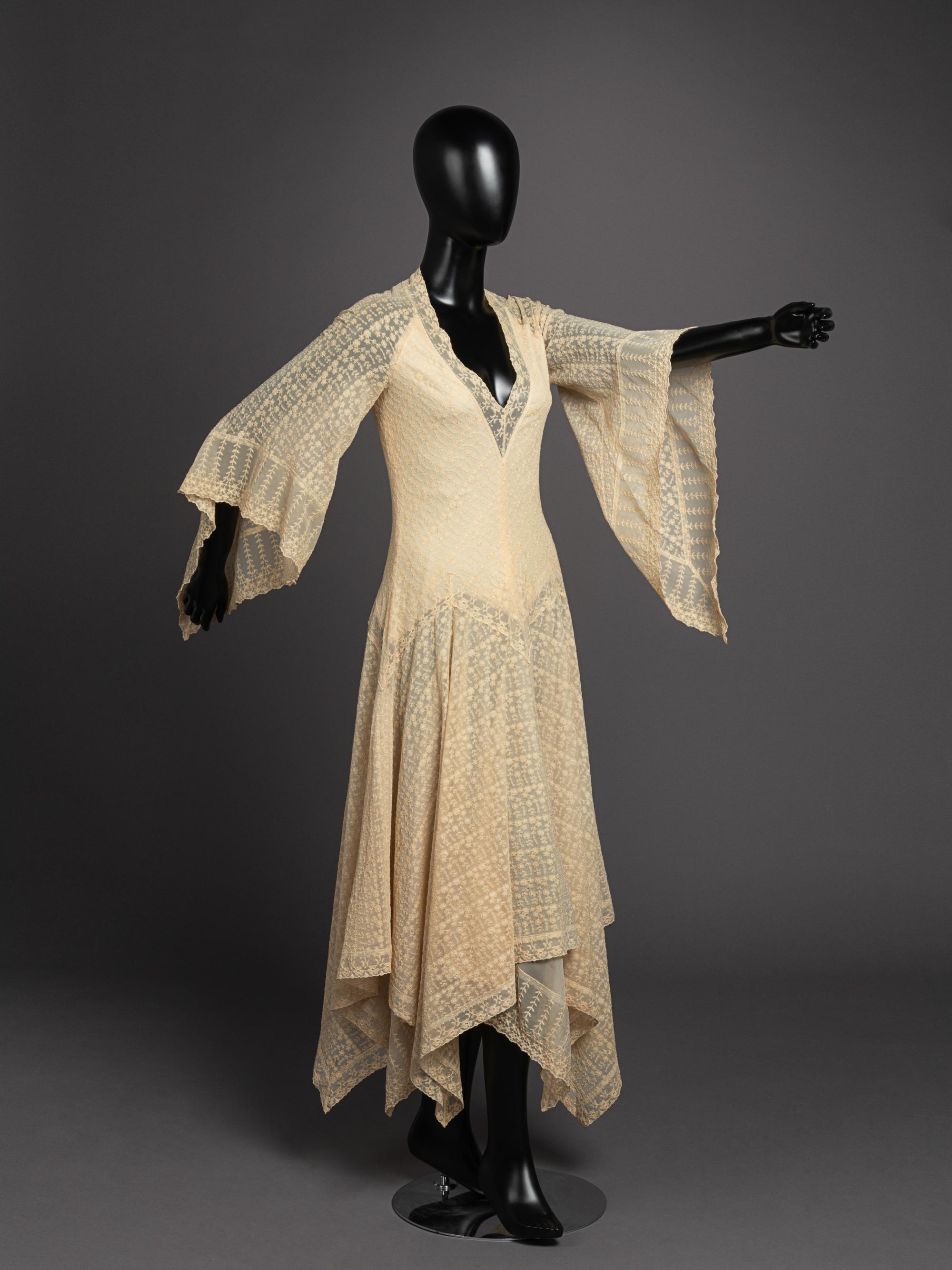 Giorgio di' Sant'Angelo Lace Dress, 1970s