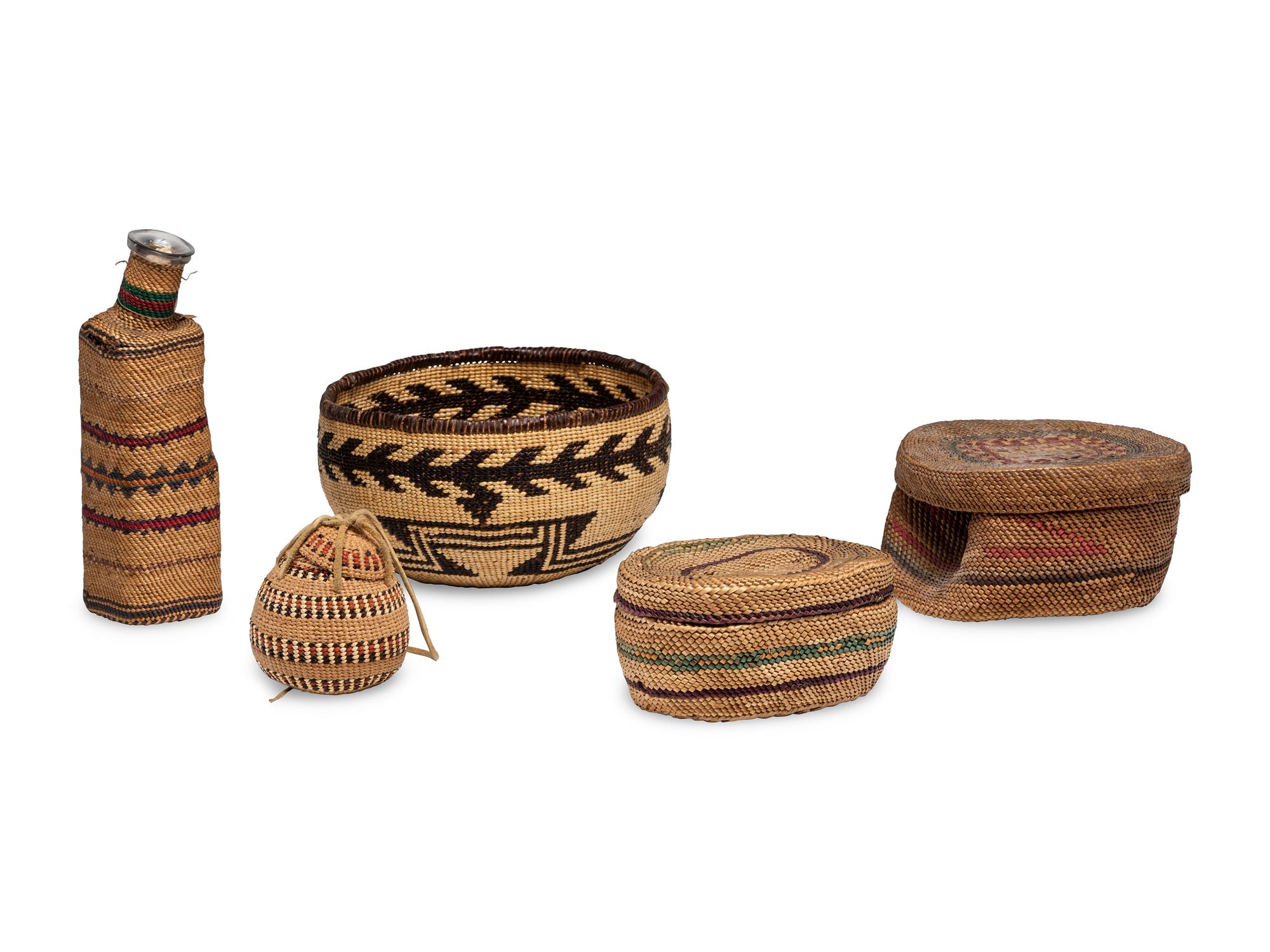 Northern California and Makah Baskets