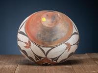 Zia Polychrome Pottery Olla