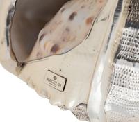 Three Buccellati Silver-Wrapped Shells