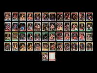A Complete Set of 1988-89 Fleer Basketball Cards (132/132)