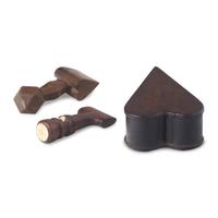 Three Carved Wood Items
