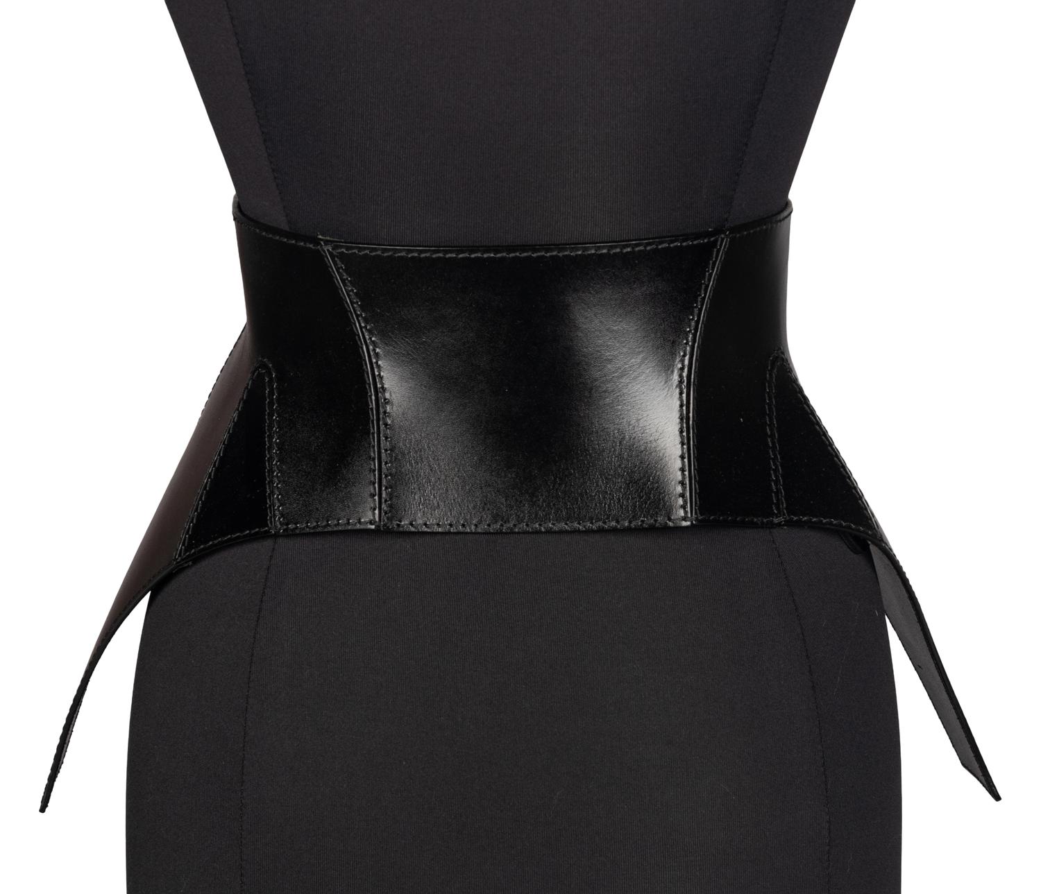 Alexander McQueen Leather Corset-Style Belt