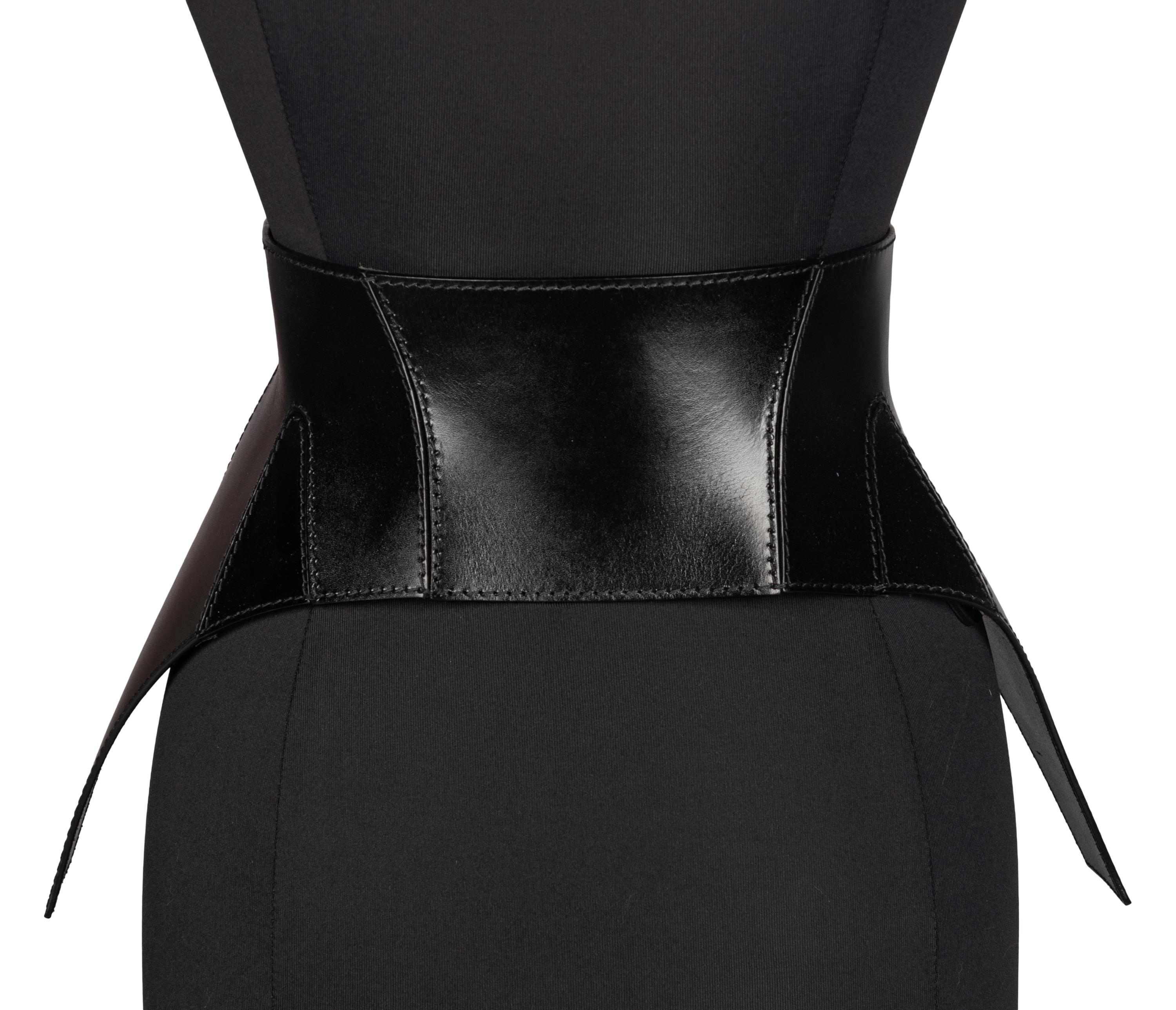 Alexander McQueen Leather Corset-Style Belt