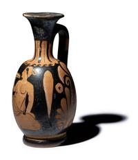 An Apulian Red-Figured Squat Lekythos