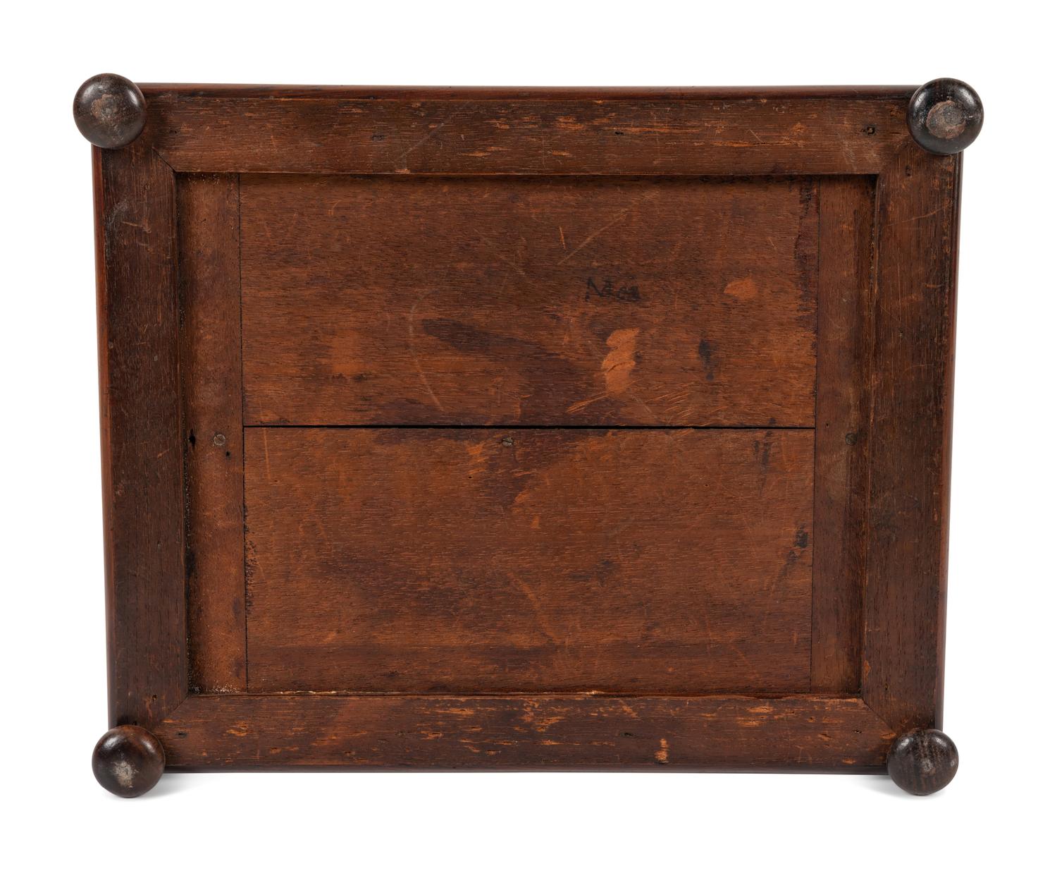 A William IV Rosewood Book Caddy