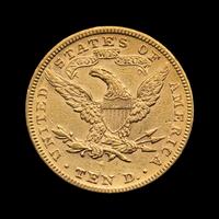 An 1881 Liberty Head $10 Gold Coin