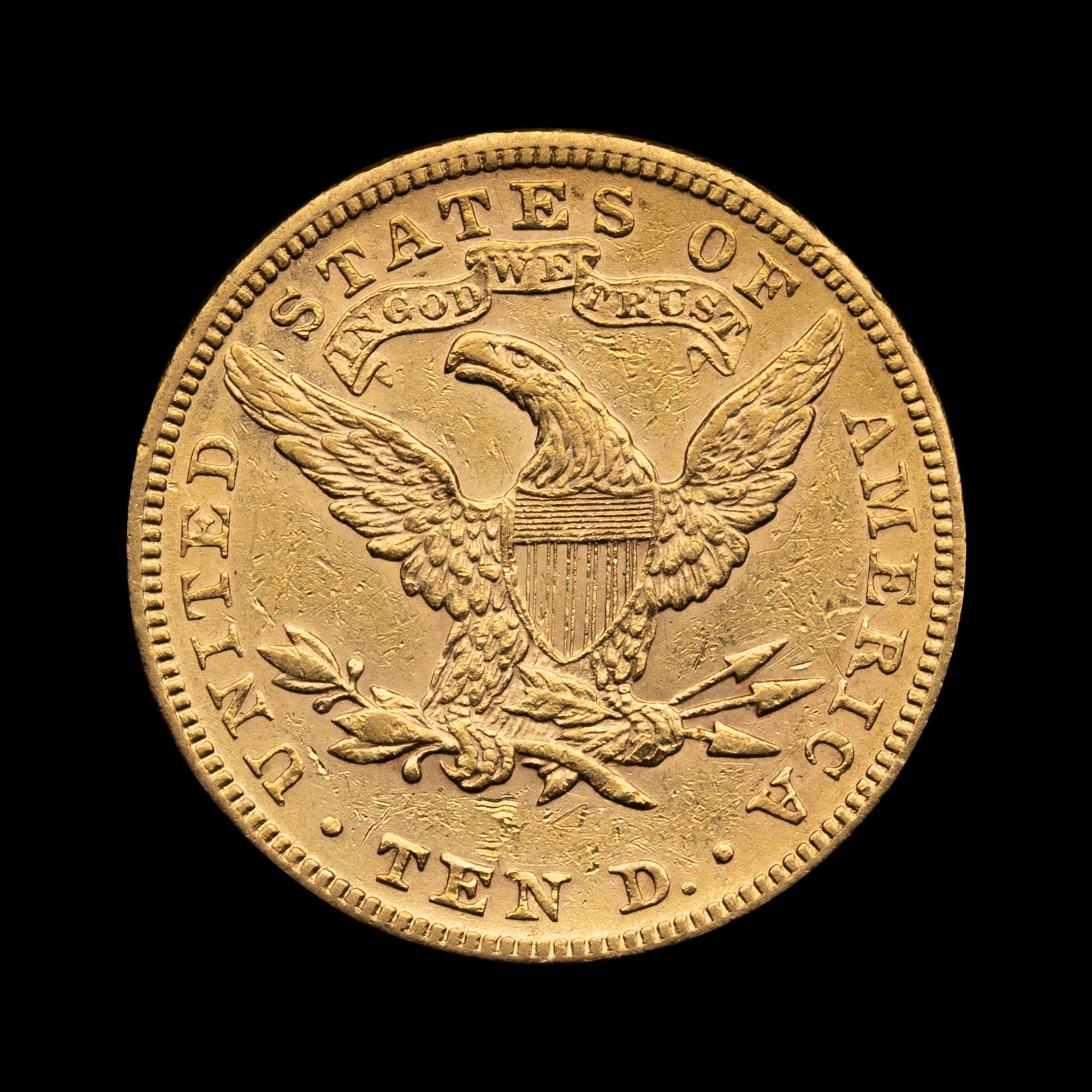 An 1881 Liberty Head $10 Gold Coin