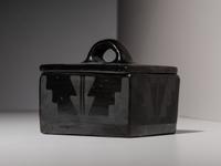 Lidded Pottery Box 1920-1925