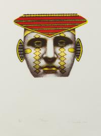 Ed Paschke, (American, 1939-2004), Rossa, 2004