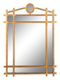 A Contemporary Giltwood Mirror