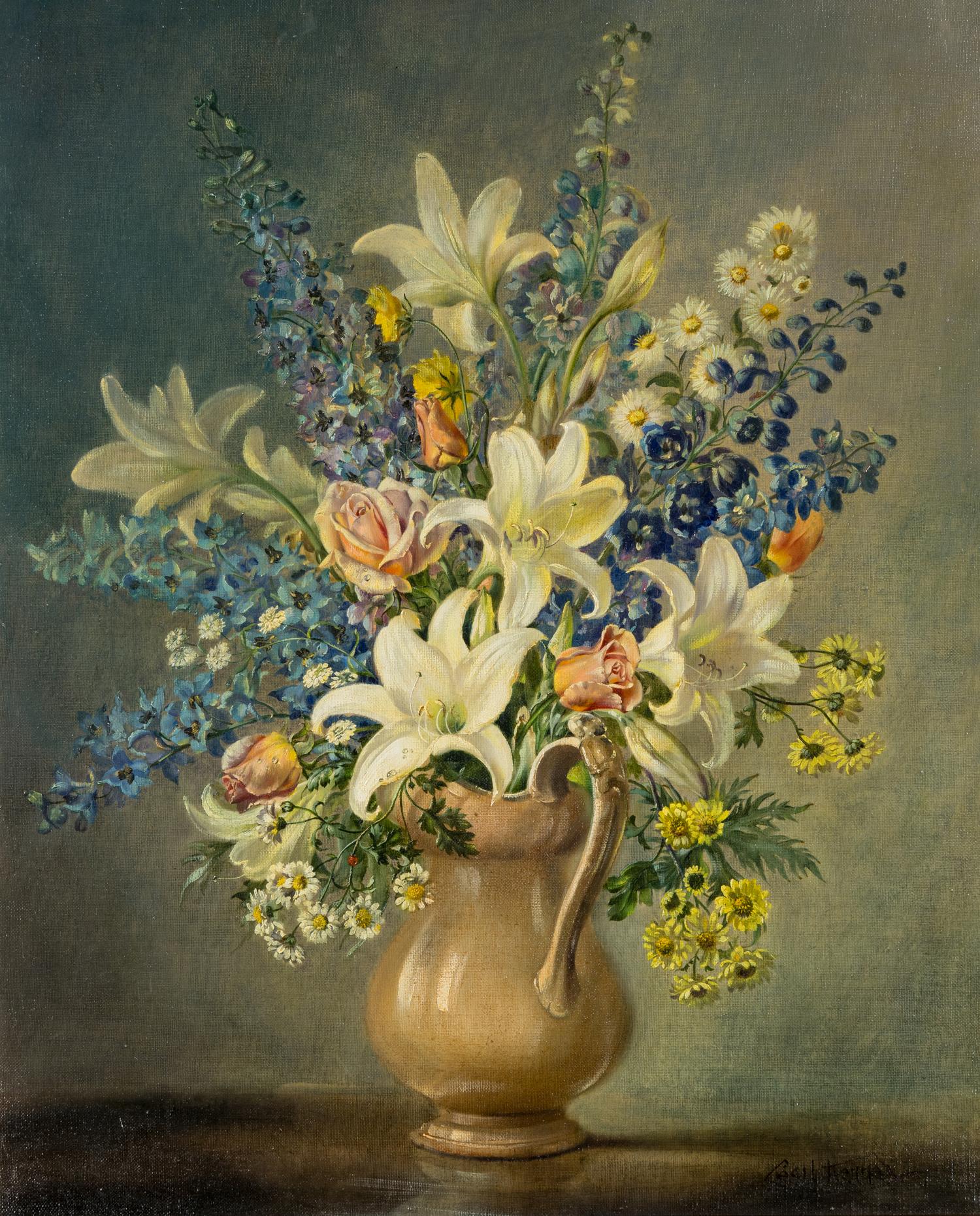 Summer Flowers in an Ewer