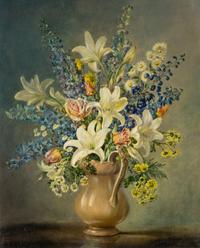 Summer Flowers in an Ewer