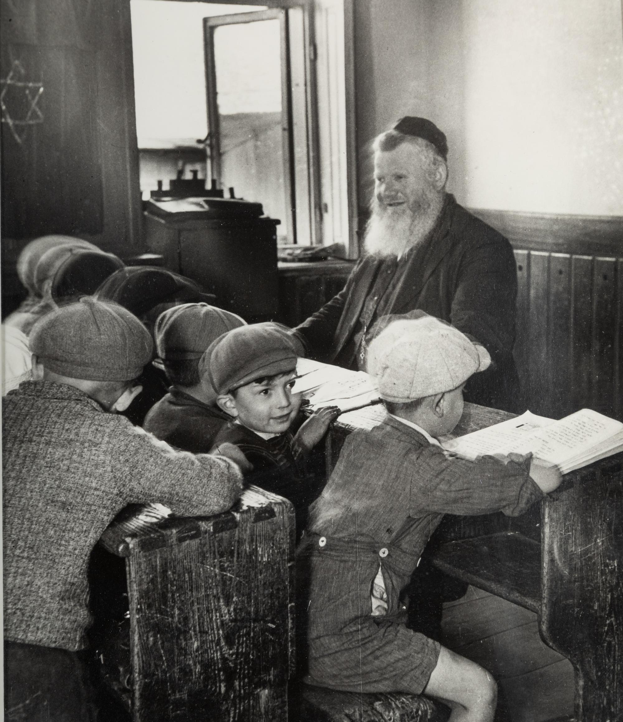 Roman Vishniac (1897-1990) The Cheder in Slonim, 1938