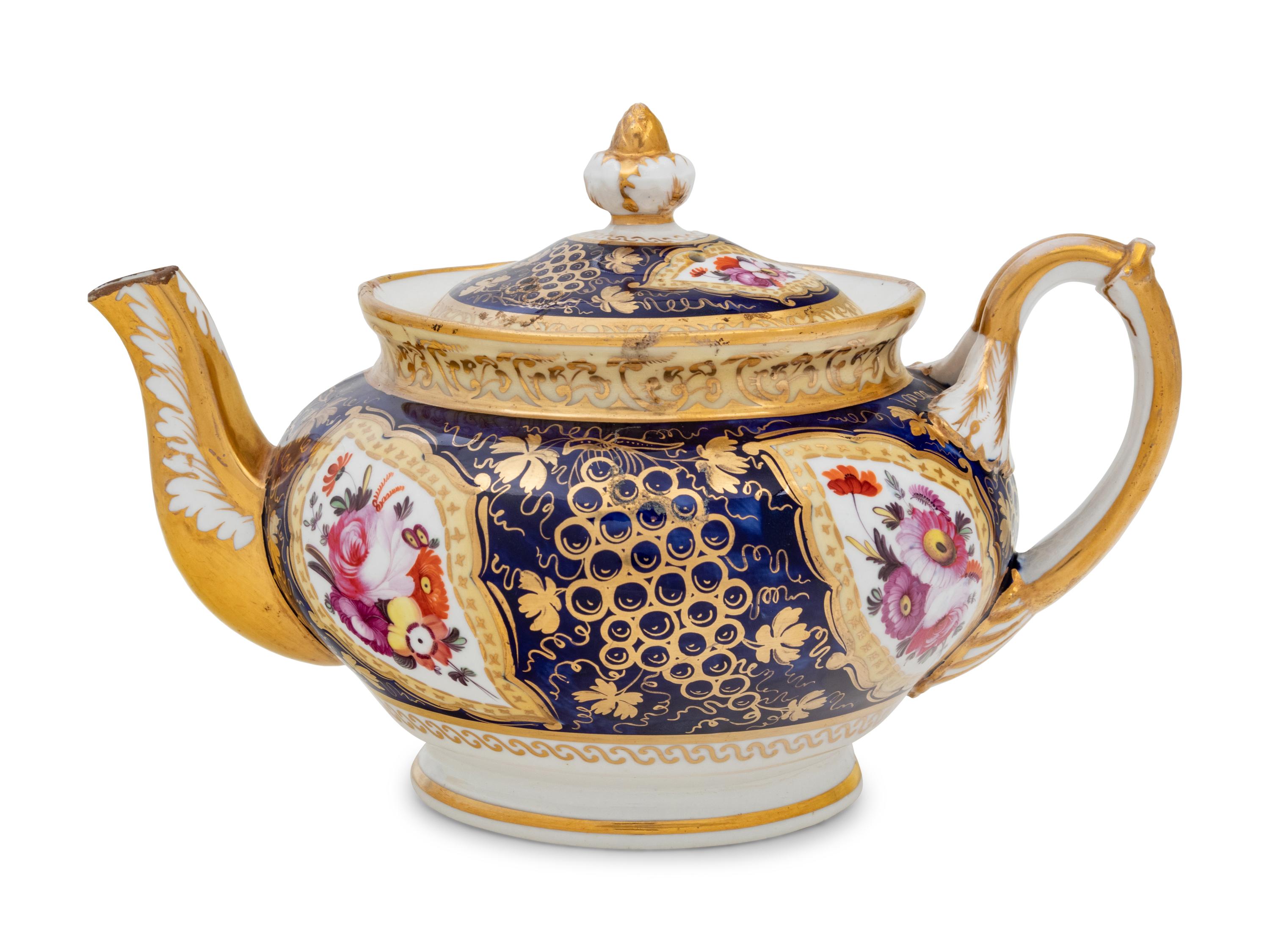 An English Porcelain Teapot