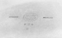 A Danish Silver Footed Centerpiece Bowl, Georg Jensen Silversmithy, Copenhagen, 1945-77, pattern 625B, with monogrammed initial K to th