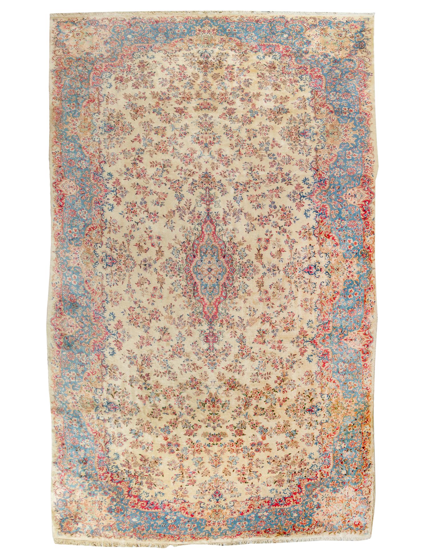 A Kirman Wool Rug