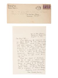 [WESTERN AMERICANA-MINING]. 2 manuscripts, incl. miner's letter from Norwegian Gulch (Montana), 1869
