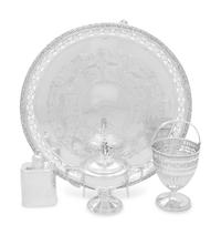 A Group of English Silver Table Articles