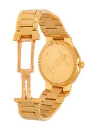 BAUME & MERCIER, 18K YELLOW GOLD AND DIAMOND 'RIVIERA' WRISTWATCH