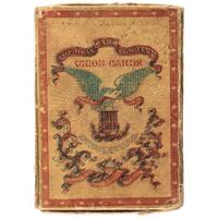 Union Playing Cards . New York: American Card Co., [ca 1863]. Complete set of Civil War playing cards with original box.