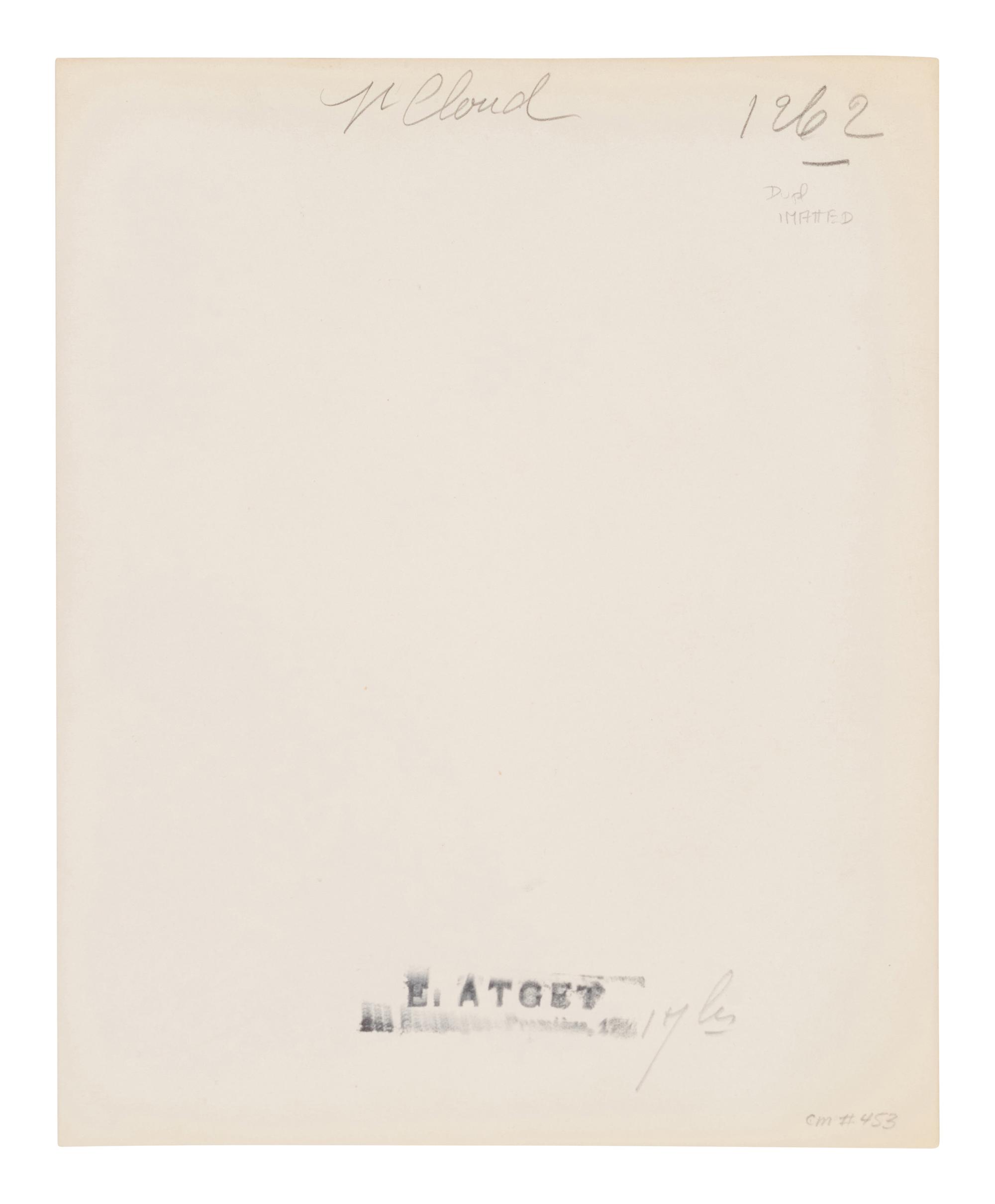 A pair of photographs depicting trees, Saint-Cloud ( Saint-Cloud [chene], 1921; Saint-Cloud [19h matin, mars 1926] , 1926)
