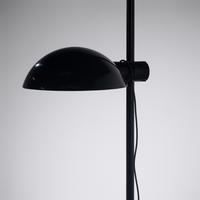 Elio Martinelli (Italian, 1921–2004) — Black floor lamp, c. 1970 for Martinelli Luce, Italy