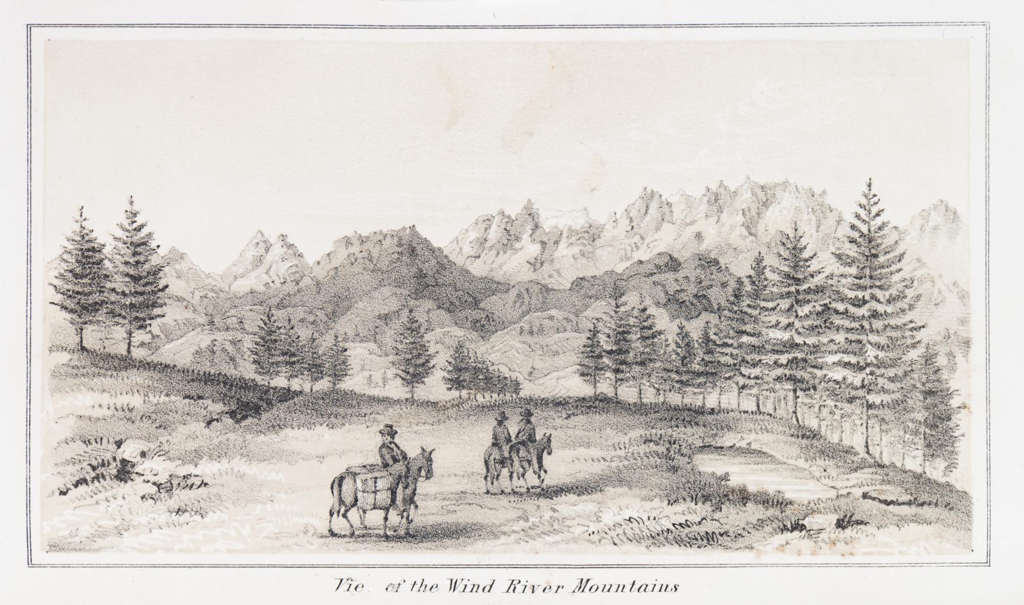 FREMONT, JOHN CHARLES. Report on an Exploration of the Country Lying between the Missouri River... Wash, 1843. First ed. Disbound.