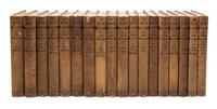 THWAITES, REUBEN GOLD. The Jesuit Relations and Allied Documents...in New France. Cleveland, 1896-1901. Limited. 73 vols.