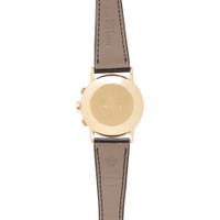 PATEK PHILIPPE, AN 18K YELLOW GOLD CHRONOGRAPH WATCH, EXTRACT FROM THE ARCHIVES & PATEK SERVICE PAPERWORK