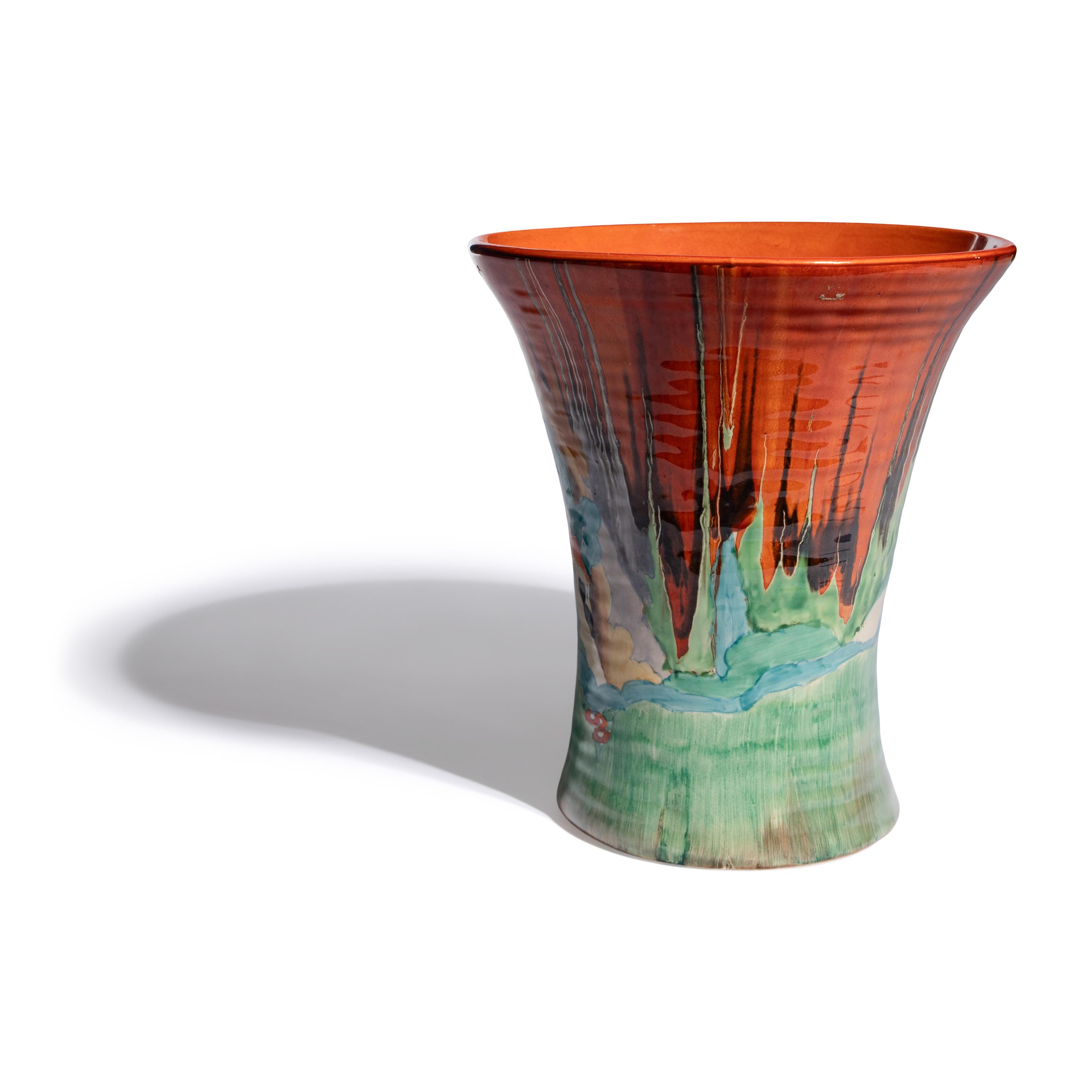 Clarice Cliff (English, 1899-1972) — Delicia vase
