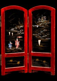 Three Export Lacquer Wares