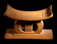 Three Ashanti Wood Stools