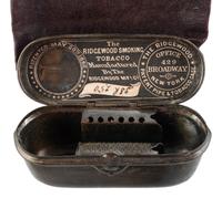 [CIVIL WAR]. A group of 5 smoking-related items, comprising: