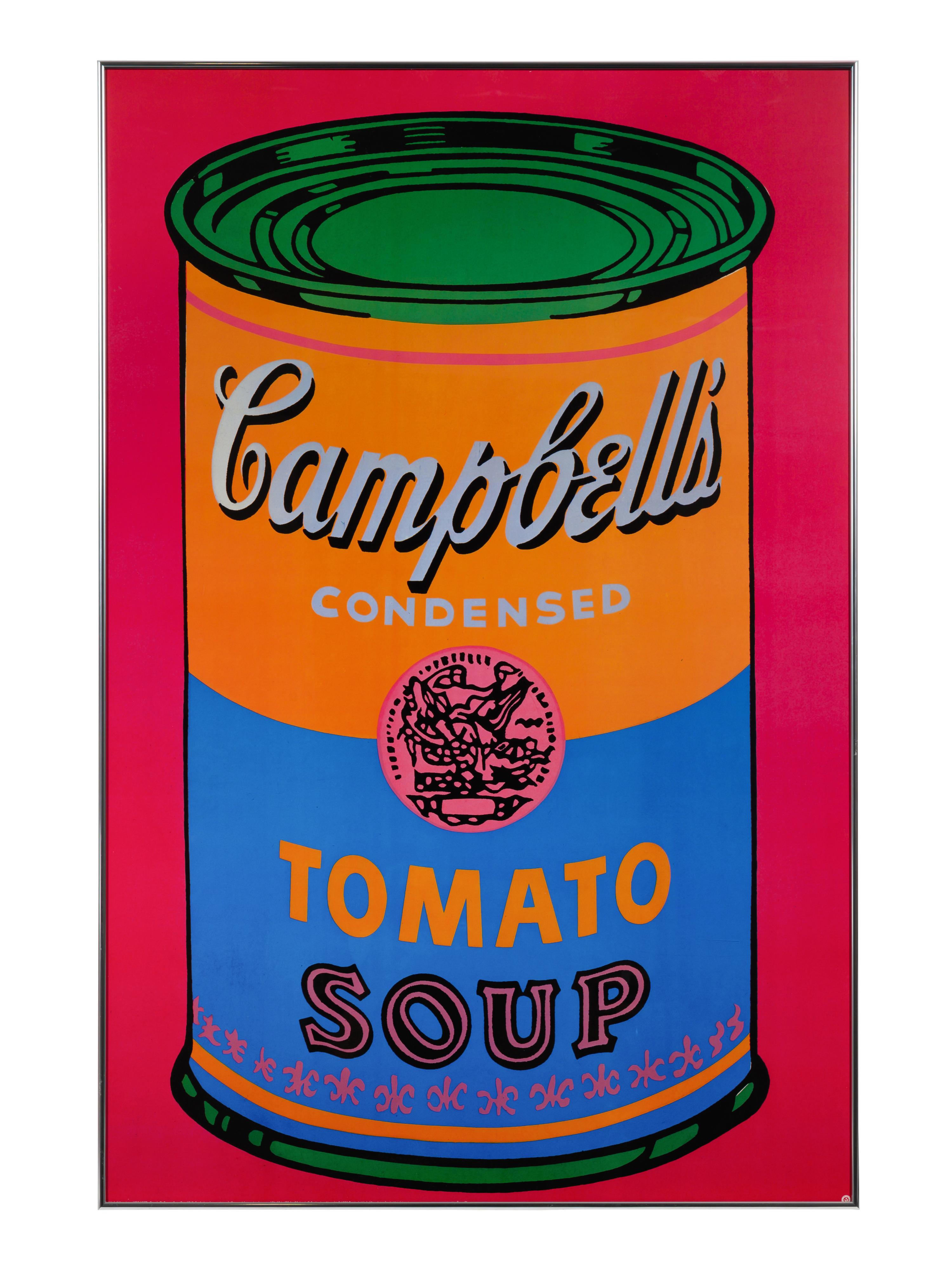 Soup Can Tomato Colored- Large