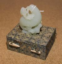 A Celadon Jade Carving Height 3 1/8 inches.