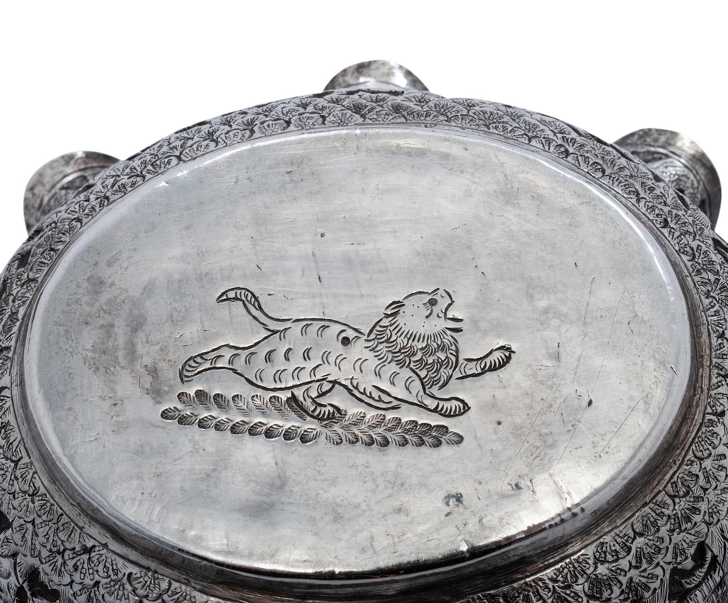 A Chinese Export Silver Cann and Four Indo-Persian Vessels