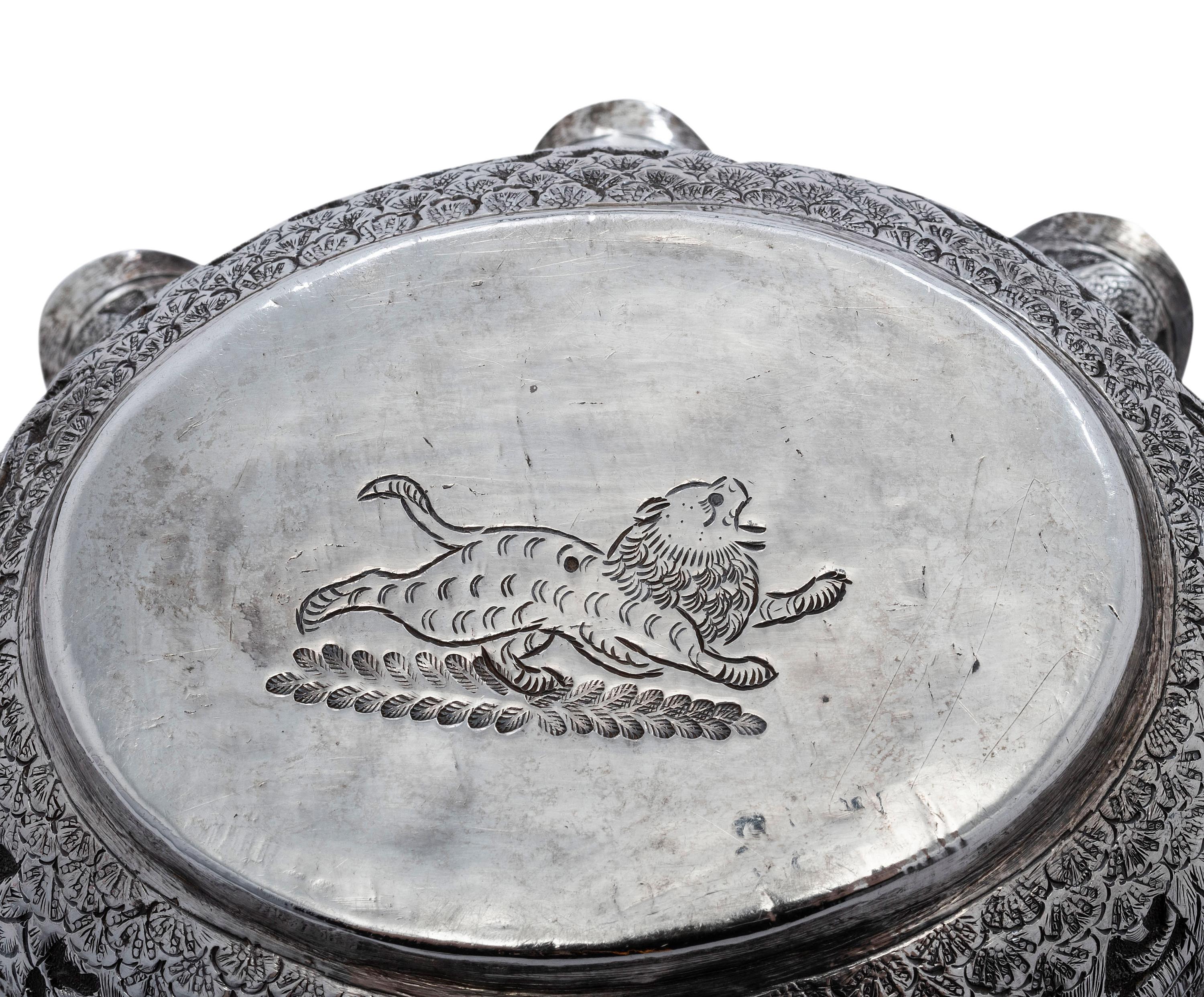 A Chinese Export Silver Cann and Four Indo-Persian Vessels
