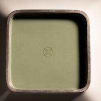 A Japanese Cloisonné-Enamel and Partial Plique-à-Jour Square Bowl