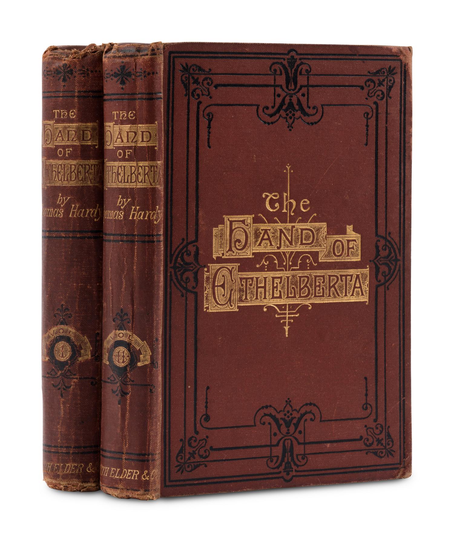 HARDY, Thomas (1840-1928). The Hand of Ethelberta . London: Smith, Elder & Co., 1876.