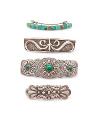 Navajo and Southwestern-Style Hair Clips