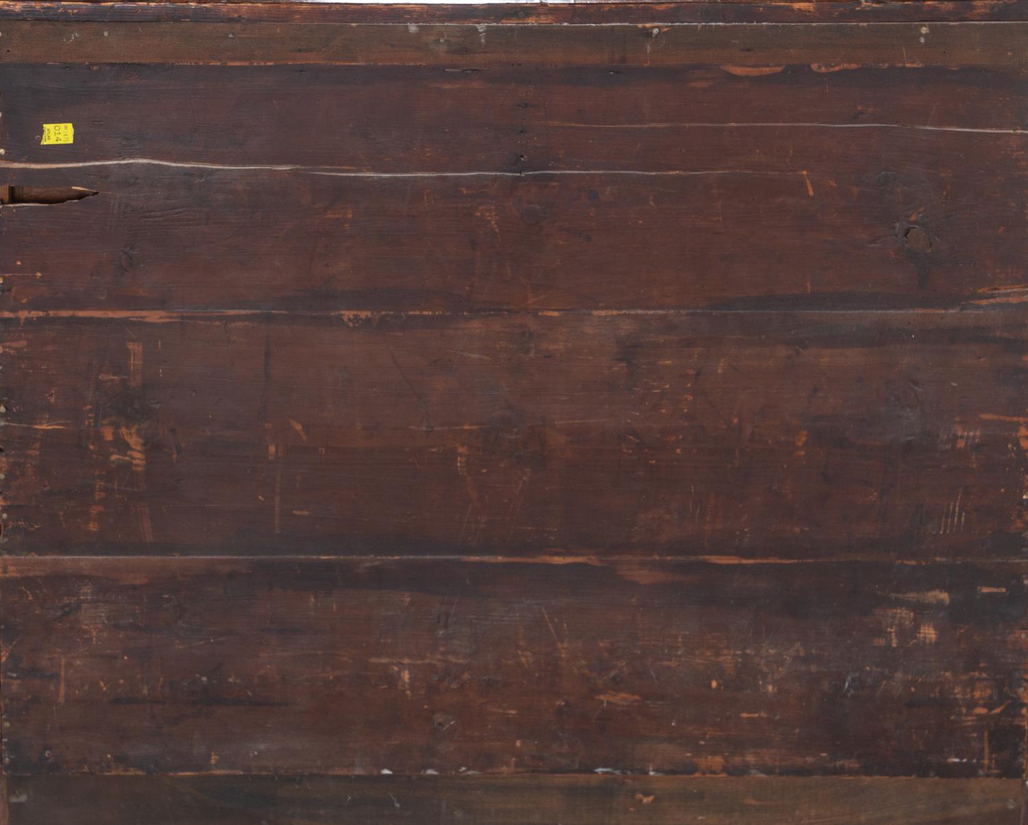 A George III Burl Walnut Chest of Drawers