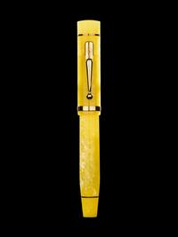 Conway Stewart: Churchill-Yellow Limited Edition Fountain Pen and Ink Set