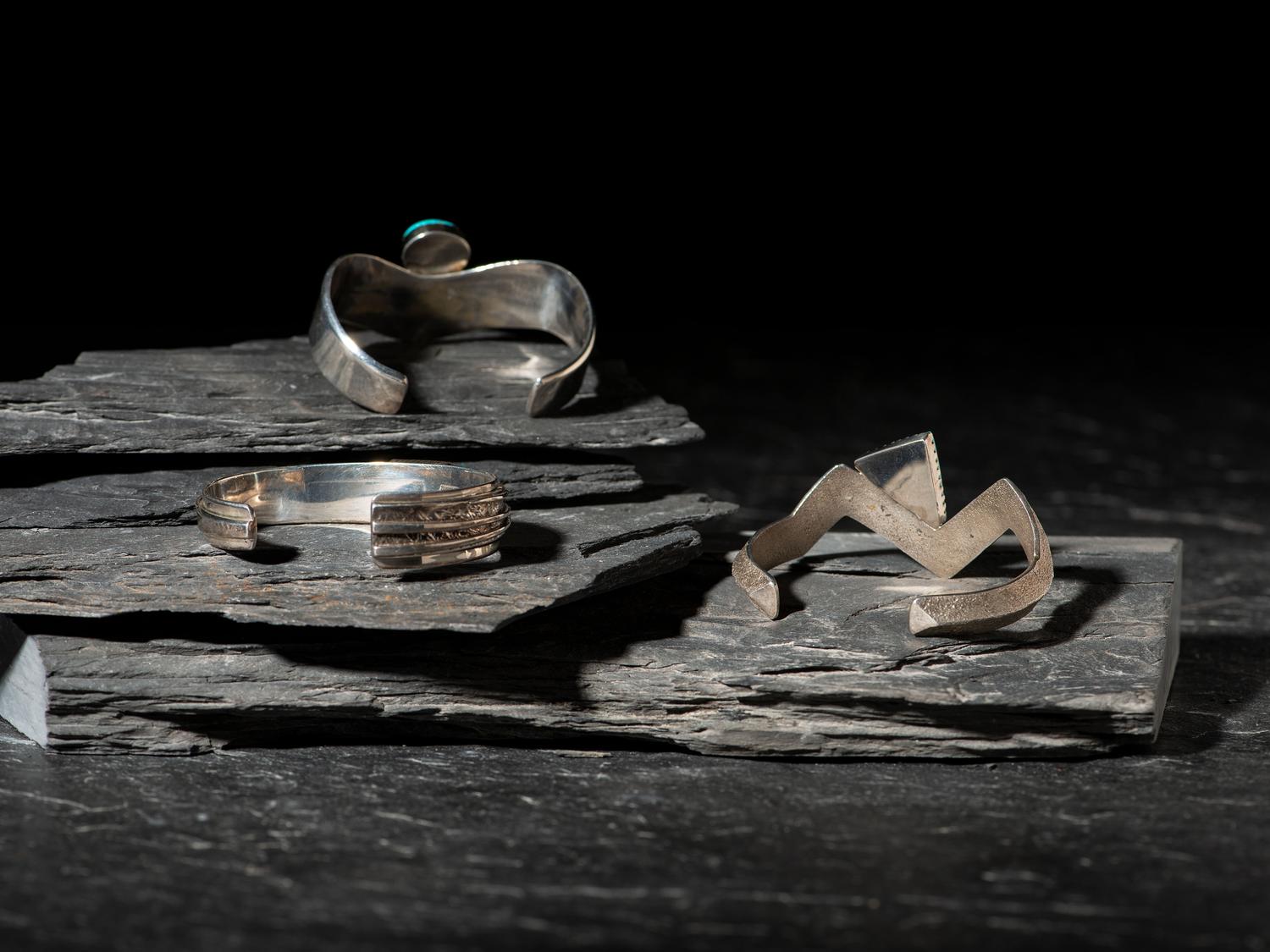 Sterling Silver and Turquoise Cuff Bracelets