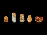 Twenty Chinese Jadeite Pendants