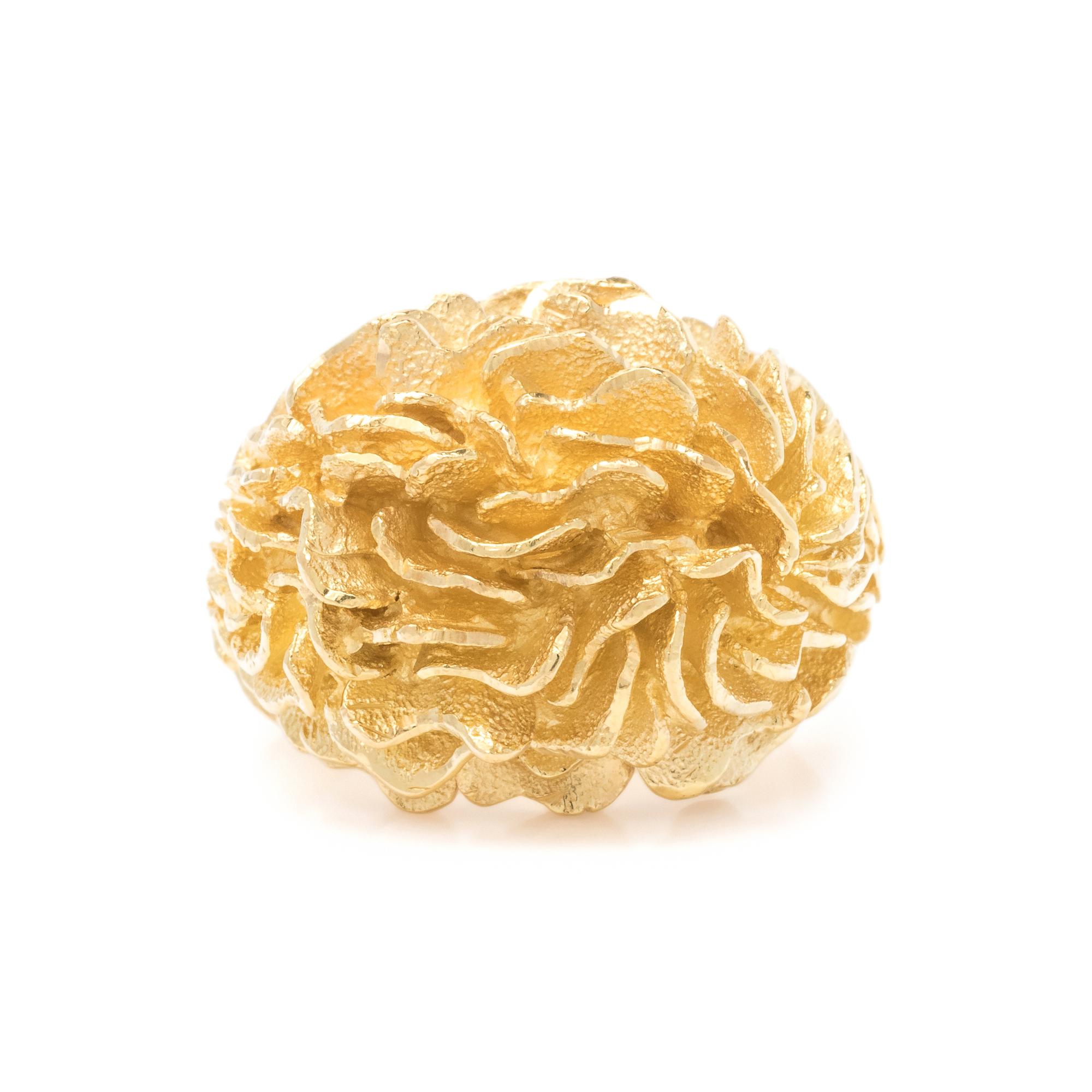 YELLOW GOLD RING