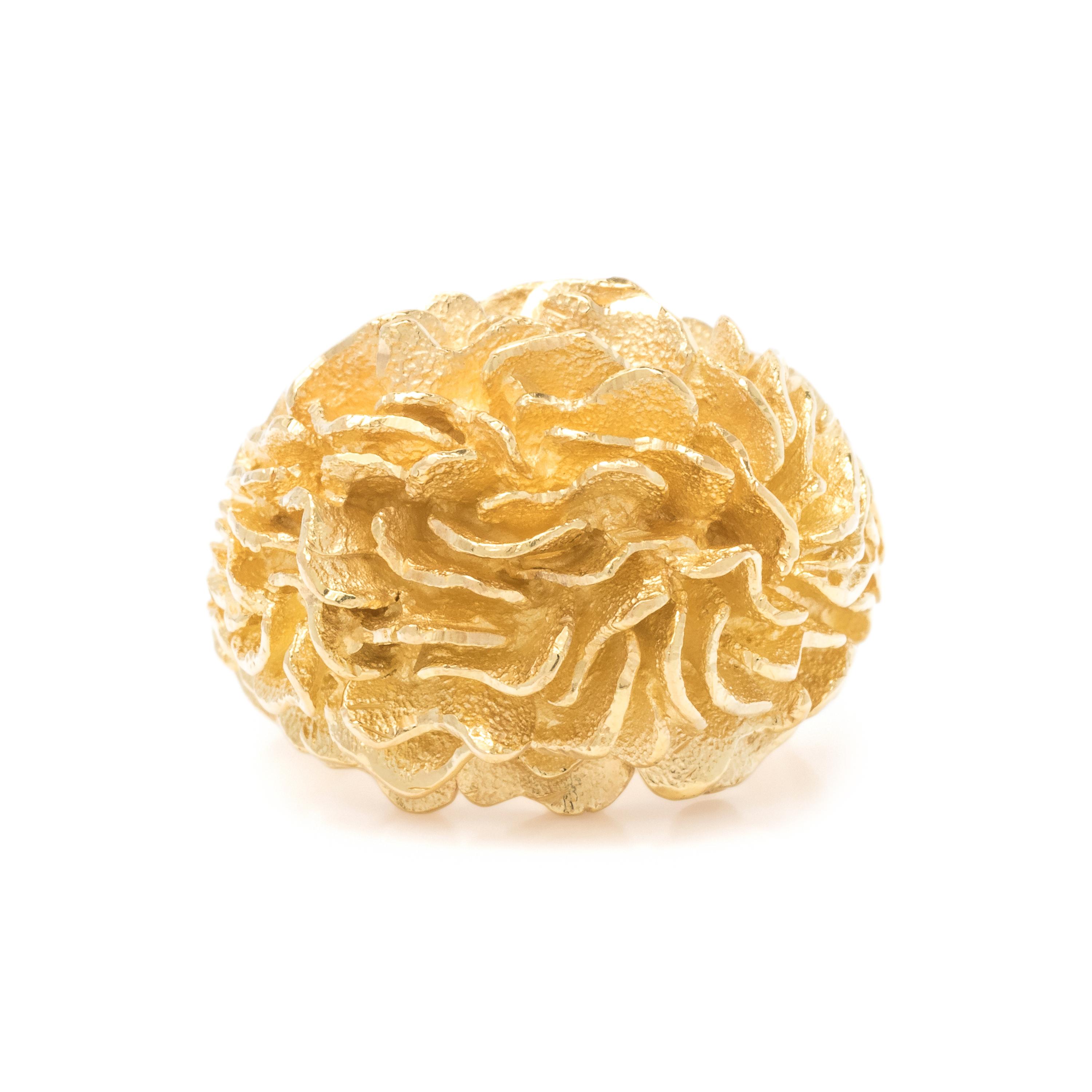 YELLOW GOLD RING