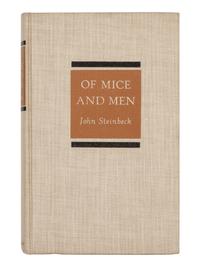 STEINBECK, John (1902-1968). Of Mice and Men . New York: Covici Friede Publishers, 1937.